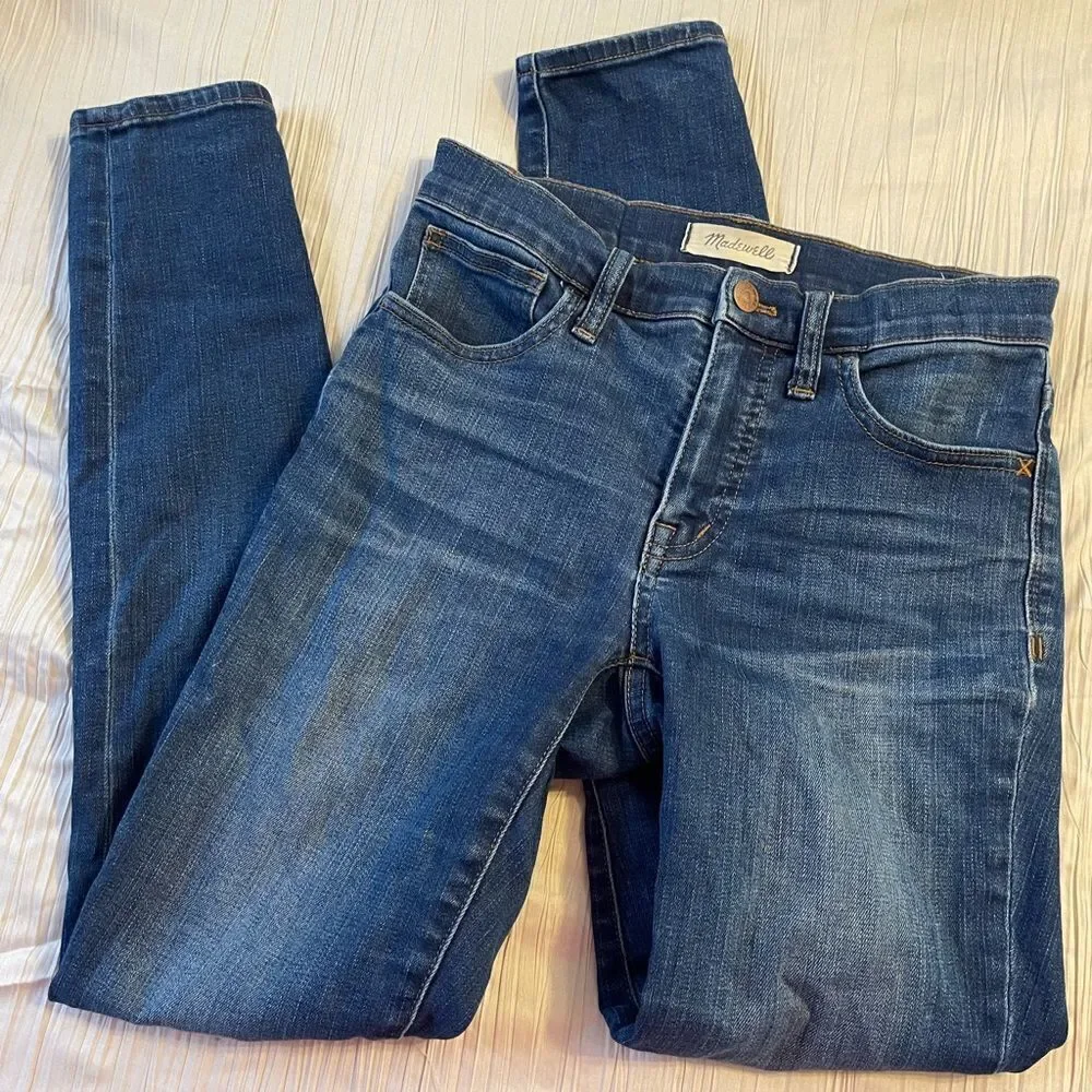 Madewell roadtripper‎ high rise skinny jeans, size 24